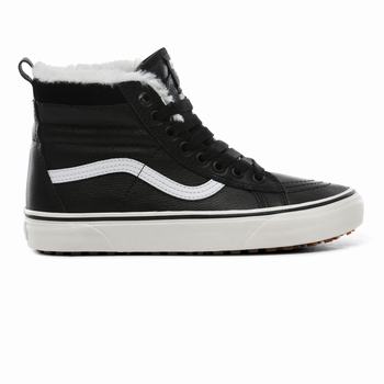 Damske Zimne Topanky Vans SK8-Hi MTE Čierne/Biele VA93GXUPB